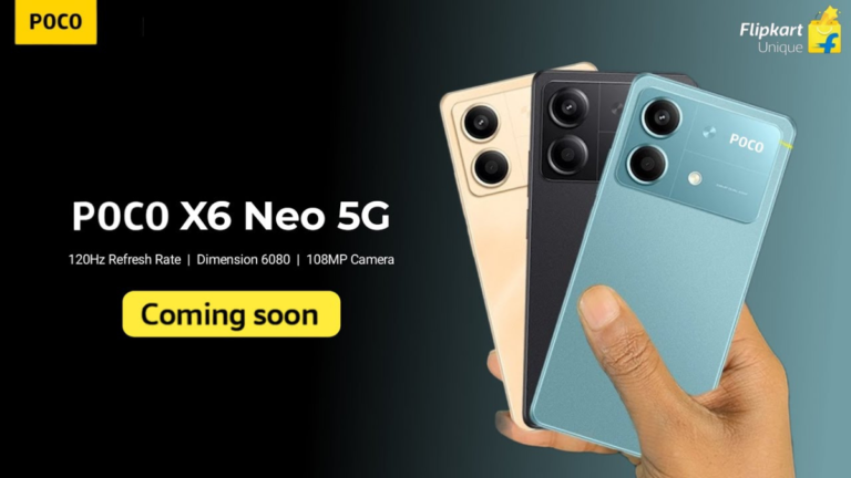 Poco X6 Neo Launch Date in India